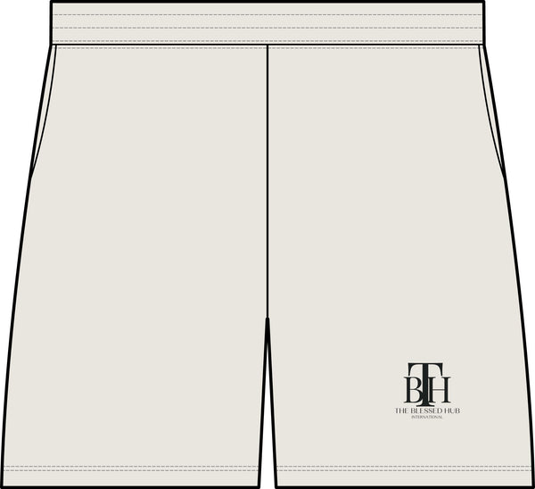Blessed Hub Logo Pique Gym Shorts