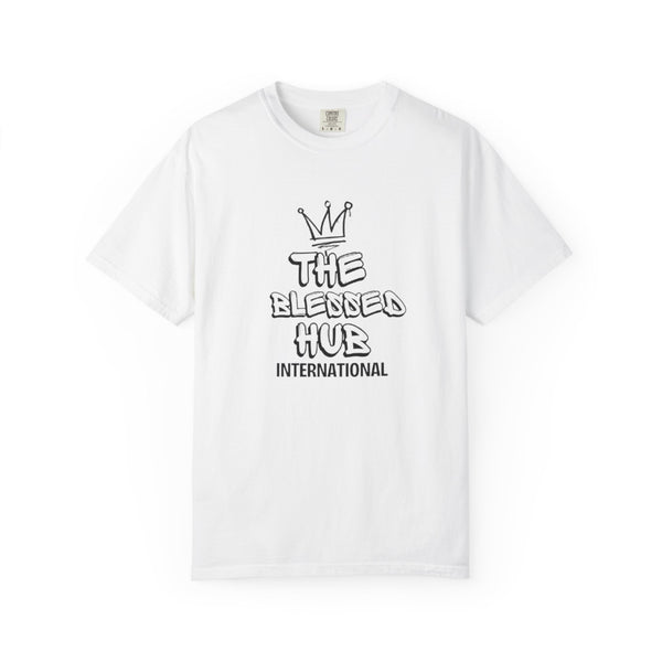 The Blessed Hub International T-Shirt — Crown Graphic Faith Tee