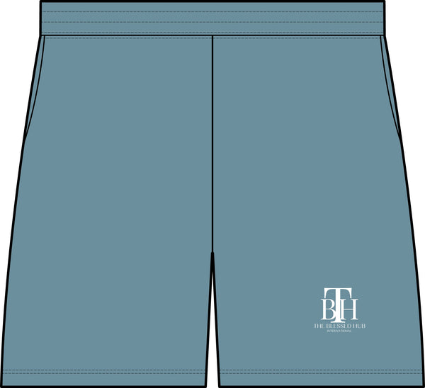Blessed Hub Logo Pique Gym Shorts