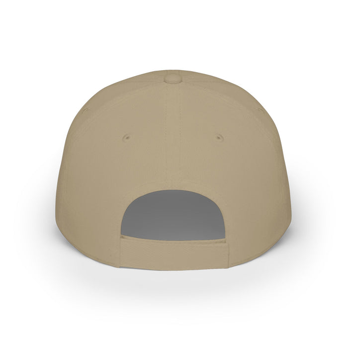 Blessed Hub International Embroidered Baseball Cap — Low Profile Tan Hat