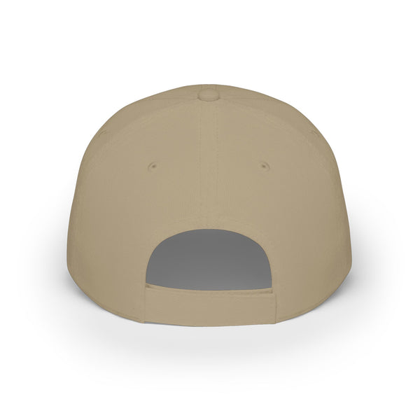 Blessed Hub International Embroidered Baseball Cap — Low Profile Tan Hat