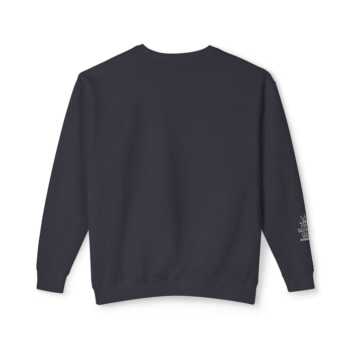 Crewneck Sweatshirt — Minimal Monogram 'TBH' Logo Lightweight Pullover