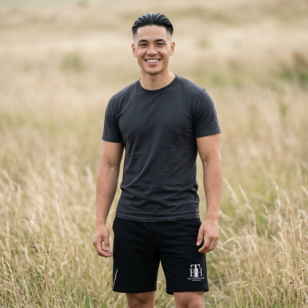 Blessed Hub Logo Pique Gym Shorts