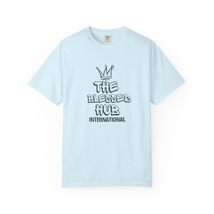 The Blessed Hub International T-Shirt — Crown Graphic Faith Tee