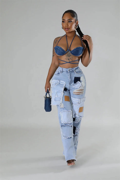 Patch Work Jeans