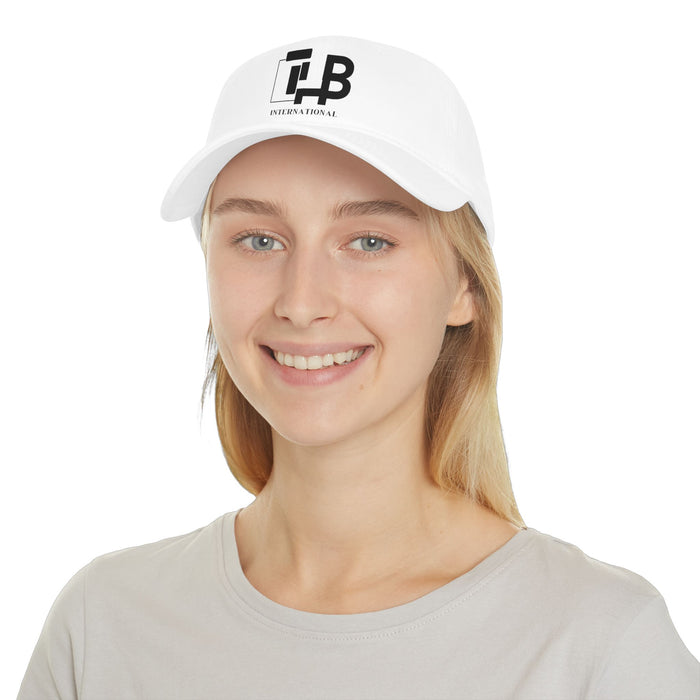 TB International Low Profile Baseball Cap — Minimalist Logo Dad Hat