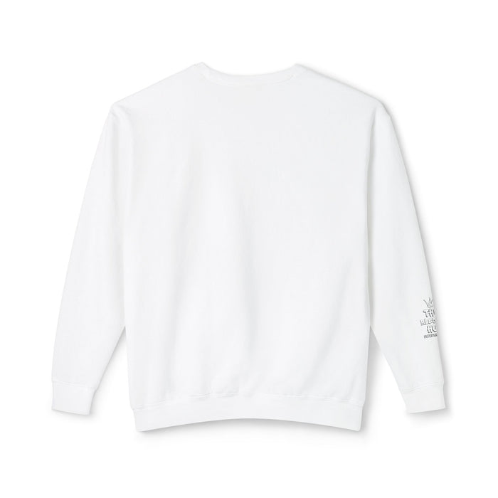 Crewneck Sweatshirt — Minimal Monogram 'TBH' Logo Lightweight Pullover