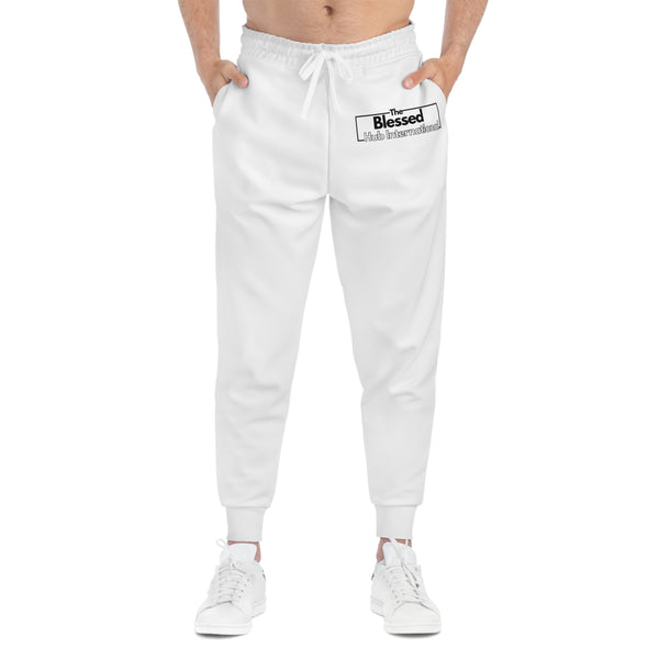 Blessed Athletic Joggers – Minimal Pocket Logo Sweatpants
