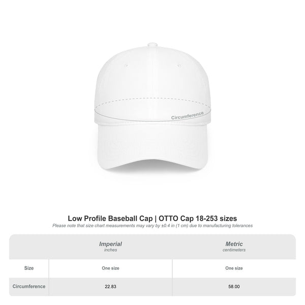 TB International Low Profile Baseball Cap — Minimalist Logo Dad Hat