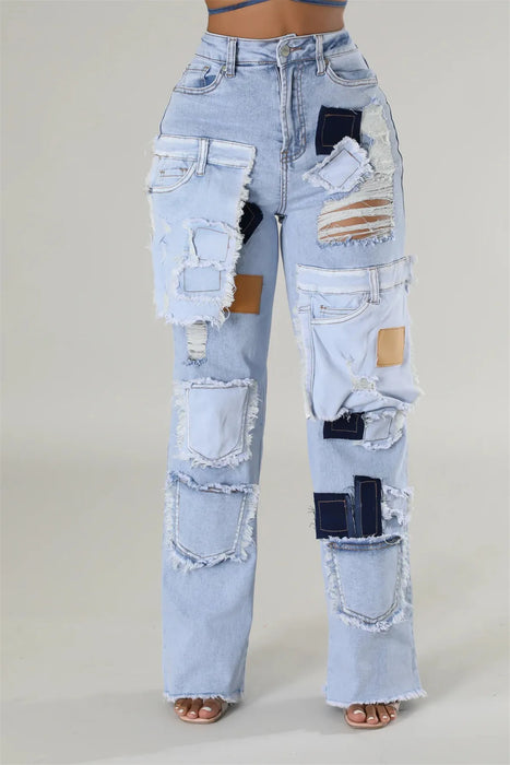 Patch Work Jeans