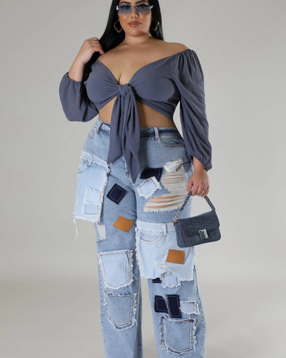 Patch Work Jeans