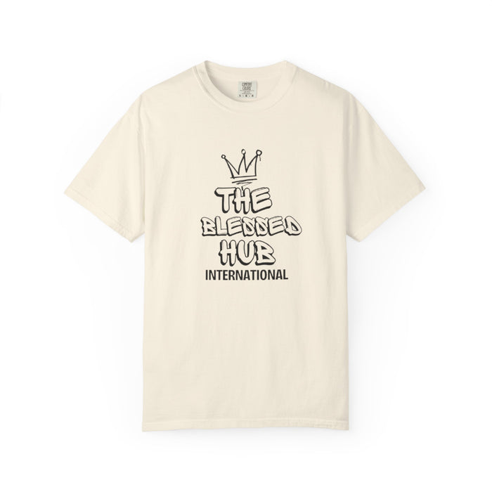 The Blessed Hub International T-Shirt — Crown Graphic Faith Tee
