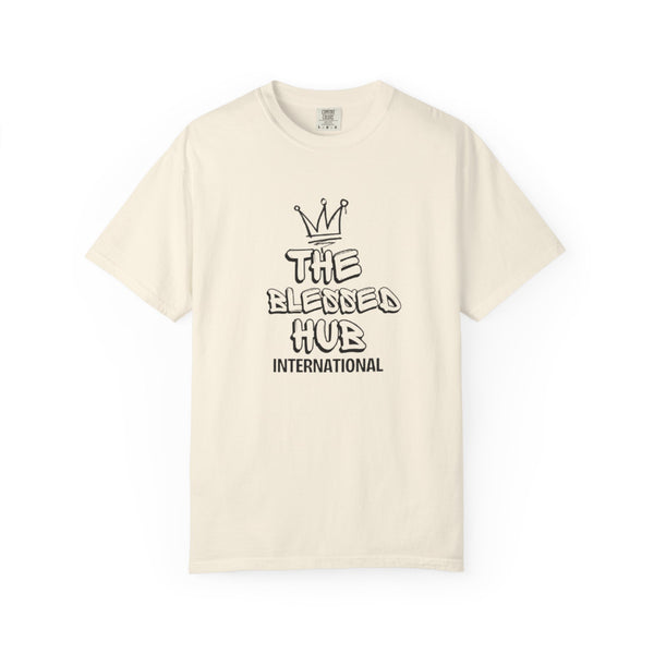The Blessed Hub International T-Shirt — Crown Graphic Faith Tee