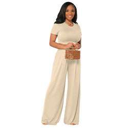 Casual Two Piece Pant Set