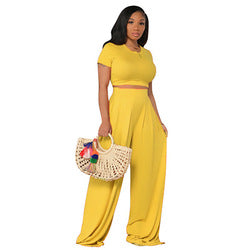 Casual Two Piece Pant Set