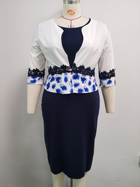 Spring Two Piece Dress