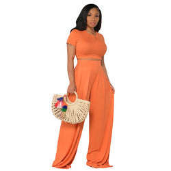 Casual Two Piece Pant Set
