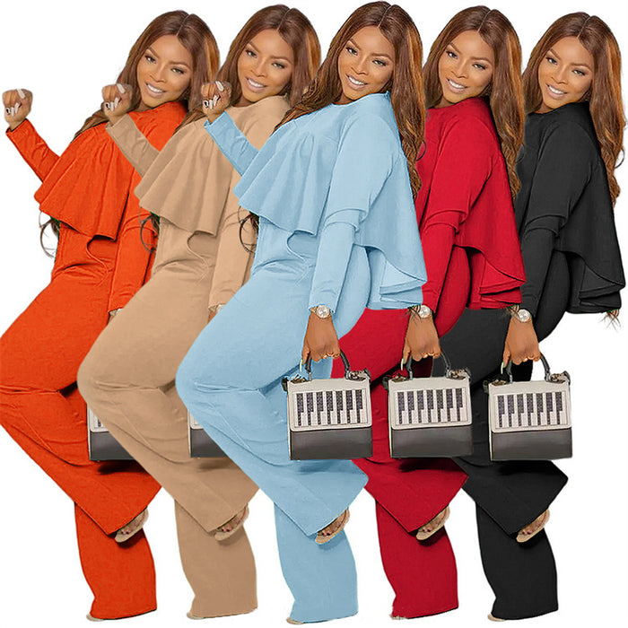 Women's  Plus Size Two Casual Piece Set